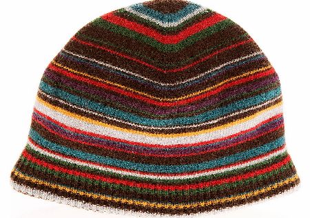 Paul Smith Multi Stripe Beanie Hat