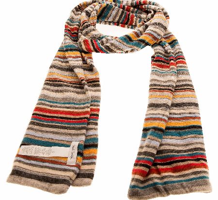 Paul Smith Multi Stripe Blend Scarf