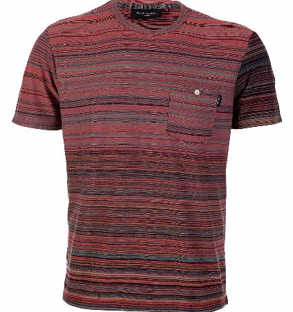 Paul Smith Multi Stripe Regular Fit T-Shirt