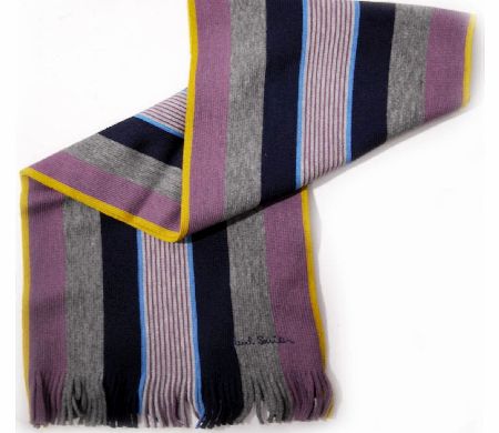 Paul Smith Strip Scarf