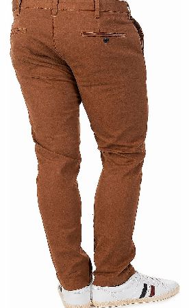 Tapered Slim Fit Chinos Tan
