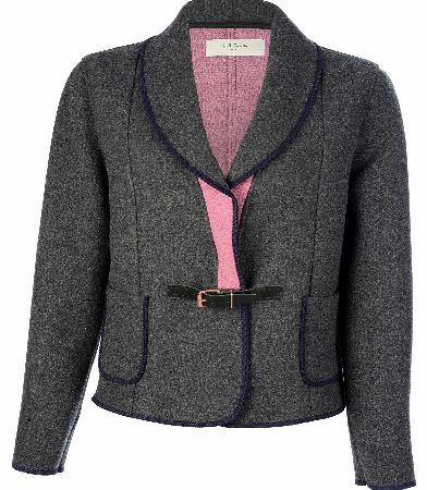 Paul Smith Womens Contrast Trim Front Buckle