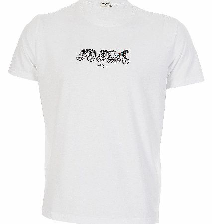 Paul Smith Zebra Graphic T-Shirt White