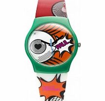 Pauls Boutique Ladies Graphic Print Watch