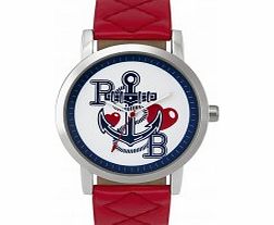 Pauls Boutique Ladies Red Watch