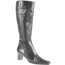 Pavacini Female Cad609 Textile/Other Upper Leather Lining Calf/Knee in Black
