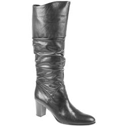 Female Cad810 Leather Upper Textile Lining Comfort Boots in Black