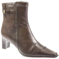 Female Carm803 Leather Upper Leather/Textile Lining Ankle in Dark Brown