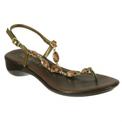 Pavacini Female Fad504 Comfort Sandals in Bronze