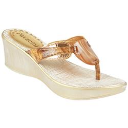 Female Fad959 Leather Upper Comfort Small Sizes in Gold