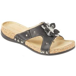 Pavacini Female Kary705 Leather Upper Leather Lining Comfort Summer in Black