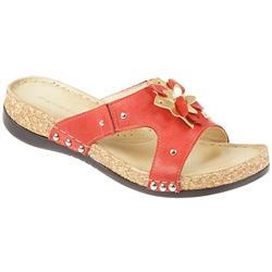 Pavacini Female Kary705 Leather Upper Leather Lining Comfort Summer in Red