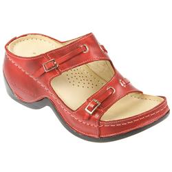 Pavacini Female Kary706 Leather Upper Leather Lining Comfort Summer in Red