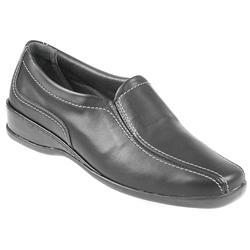 Pavers Comfort Female Cal620 Leather Upper Leather Lining Casual in Black