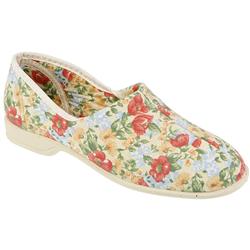 Pavers Comfort Female Flash750 Textile Upper Textile Lining Comfort House Mules and Slippers in Beige Multi