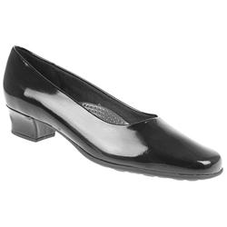 Pavers Comfort Female Pic530 Textile Lining Comfort Courts in Black Patent
