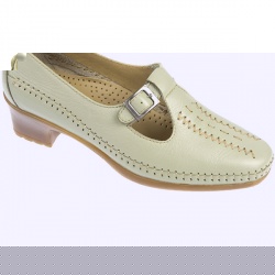 Pavers Comfort Womens Sahara Leather Upper Leather Lining Casual in Beige, Black, Light Green