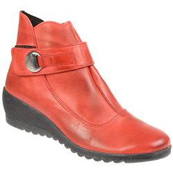 Female Asil800 Leather Upper Leather/Other Lining Ankle in Red
