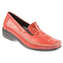 Pavers Female Asil902 Leather Upper Leather insole Lining Casual Shoes in Red