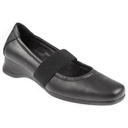 Pavers Female AVAIL1001 Leather Upper Leather Lining Casual Shoes in Black