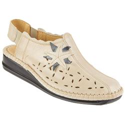 Pavers Female Calf900 Leather Upper Leather Lining Casual Sandals in White