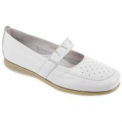 Pavers Female Cin404 Leather Upper Leather Lining Casual in White