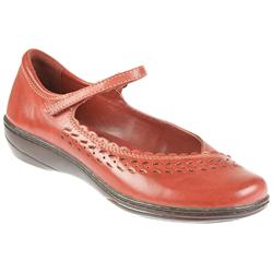 Pavers Female Earth900 Leather Upper Textile/Other Lining Casual Shoes in Red