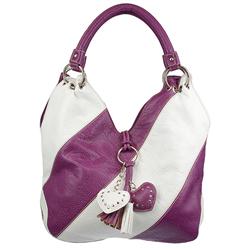 Pavers Female GREE900 Bags in Purple-Off White