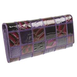 Female JIAN1000 Leather Upper Leather Lining Bags in Purple
