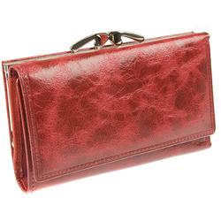 Female JIAN1004 Leather Upper Leather Lining Bags in Red