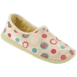 Pavers Female Koy900 Textile Upper Textile Lining Comfort House Mules and Slippers in Beige, Pink