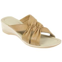 Pavers Female Lib504 Leather Upper Leather Lining Comfort Summer in Beige