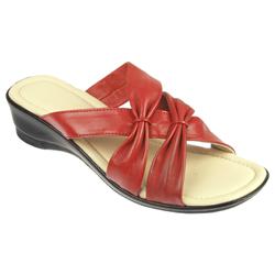 Pavers Female Lib504 Leather Upper Leather Lining Comfort Summer in Red
