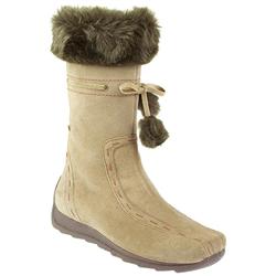 Pavers Female Lib802 Leather nubuck Upper Textile Lining Casual in Beige, Black