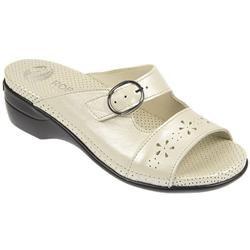 Pavers Female Mene754 Leather Upper Leather Lining Adjustable in Beige