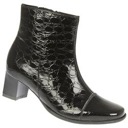 Pavers Female Monique Leather Upper Boots in Antique Red, Black Croc, Black Leather, Burgundy, Dark Brown Tan