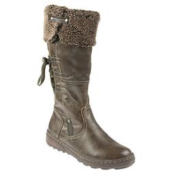 Pavers Female NOVI1015 Textile Lining Casual Boots in Brown