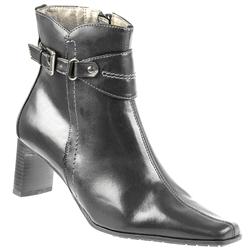 Pavers Female Novi609 Textile Lining Comfort Ankle Boots in Black