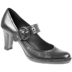 Pavers Female Novi812 Leather Upper in Black, Grey