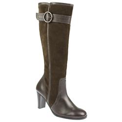 Female PKL1007FP Leather nubuck Upper Textile/Other Lining Comfort Boots in Brown