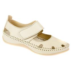 Female Seka901 Leather Upper Leather Lining Casual Shoes in Beige
