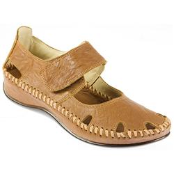 Pavers Female Seka901 Leather Upper Leather Lining Casual Shoes in Tan