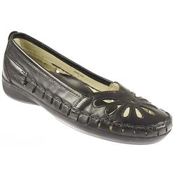 Female York900 Leather Upper Leather Lining Casual Shoes in Black, White