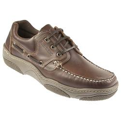 Male Viago1001 Leather Upper Leather/Textile Lining Lace Up in Tan