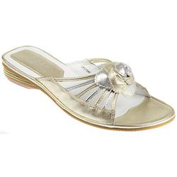 Pavers wide fit Female Wong701 Leather Upper Leather Lining Comfort Summer in Gold Multi, Navy-White