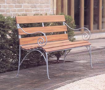 Pavilion Rattan Dukes Bench