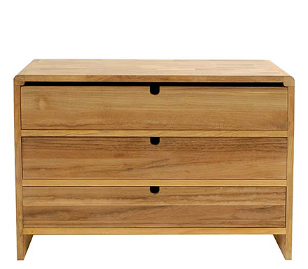 Parquet Chest of Drawers