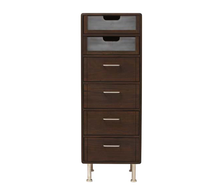 Terra Tallboy Narrow Chest of Drawers