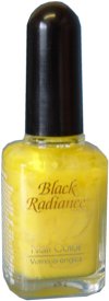 Pavion Black Radiance Creme Nail Varnish 14ml Yellow (Shiny Puffer)