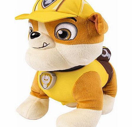 Paw Patrol Talking Soft Toy - Rubble